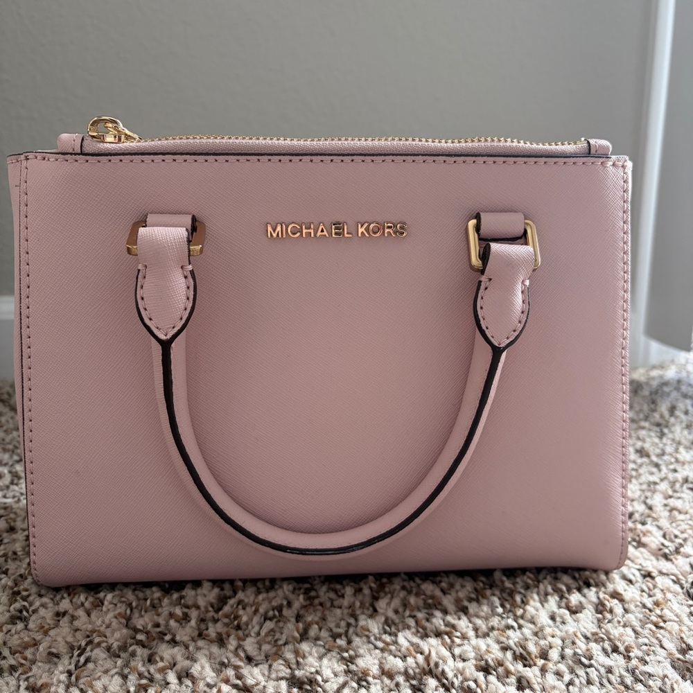 Michael Kors Blush Pink Satchel Crossbody